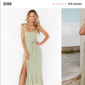 Show Me Your MuMu Claire Midi Dress